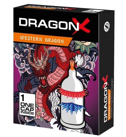 Презерватив Sitabella Dragon WESTERN с усиками - Sitabella - купить с доставкой в Воронеже