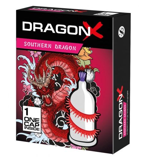 Презерватив Sitabella Dragon SOUTHERN с усиками - Sitabella - купить с доставкой в Воронеже