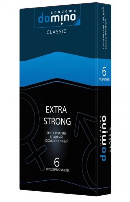 Суперпрочные презервативы DOMINO Extra Strong - 6 шт. - Domino - купить с доставкой в Воронеже