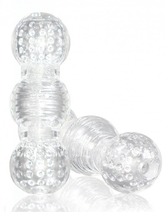 Прозрачный фигурный мастурбатор Master Stroker - Blush Novelties - в Воронеже купить с доставкой