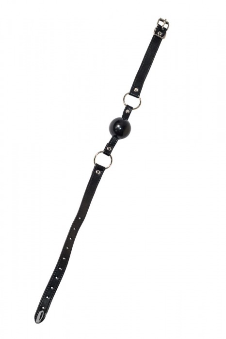 Черный кляп Love Addict на замочке - Lola Games - купить с доставкой в Воронеже