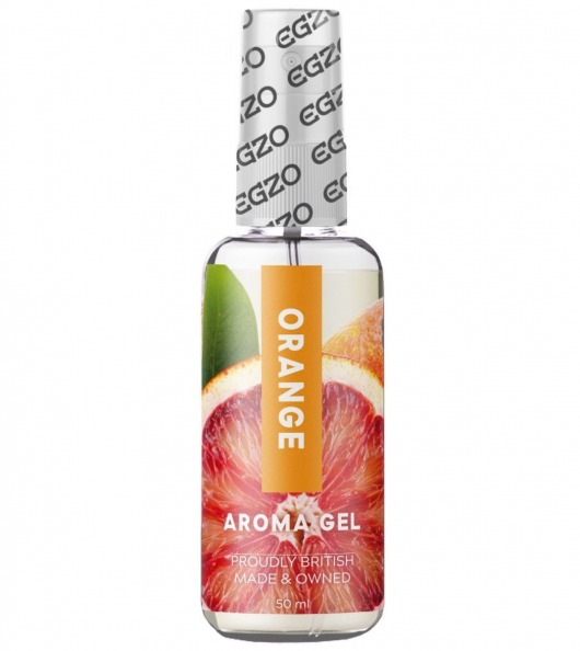 Интимный лубрикант EGZO AROMA с ароматом апельсина - 50 мл. - EGZO - купить с доставкой в Воронеже
