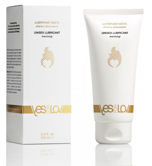 Лубрикант на водной основе с согревающим эффектом Warming Unisex Lubricant - 100 мл. - YESforLOV - купить с доставкой в Воронеже