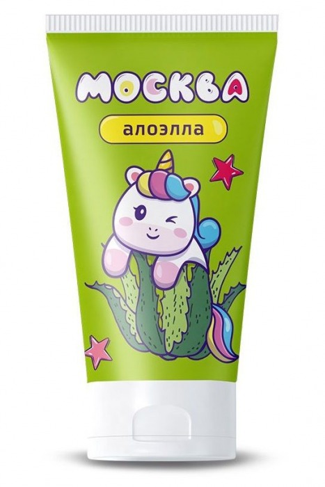 Увлажняющая смазка с алоэ вера  Москва Алоэлла  - 50 мл. - Москва - купить с доставкой в Воронеже