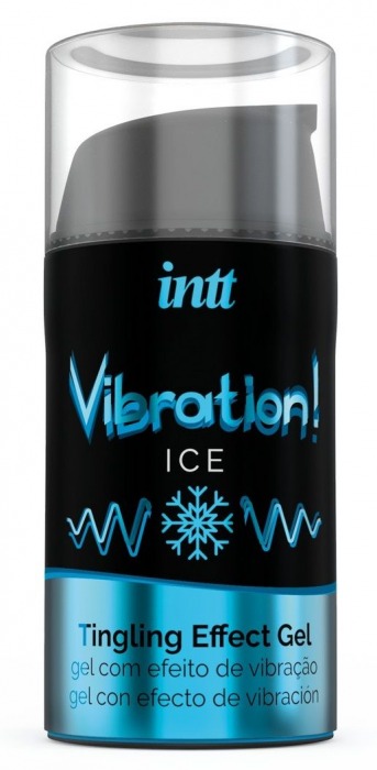 Жидкий интимный гель с эффектом вибрации Vibration! Ice - 15 мл. - INTT - купить с доставкой в Воронеже