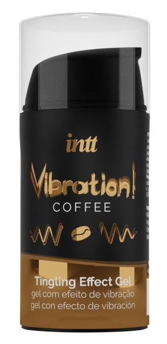 Жидкий интимный гель с эффектом вибрации Vibration! Coffee - 15 мл. - INTT - купить с доставкой в Воронеже