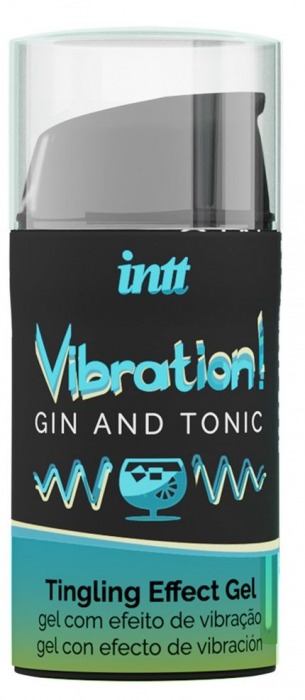 Жидкий интимный гель с эффектом вибрации Vibration! Gin   Tonic - 15 мл. - INTT - купить с доставкой в Воронеже