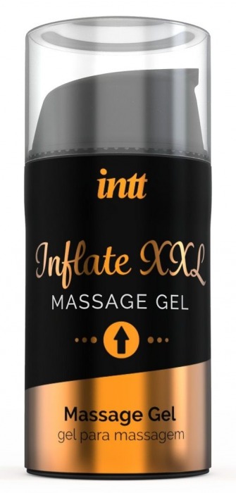 Интимный гель с эффектом увеличения члена Inflate XXL - 15 мл. - INTT - купить с доставкой в Воронеже