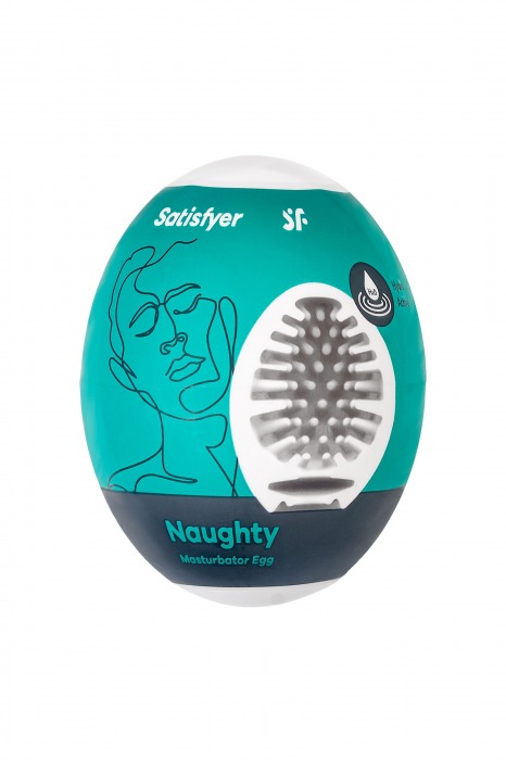 Мастурбатор-яйцо Satisfyer Naughty Mini Masturbator - Satisfyer - в Воронеже купить с доставкой