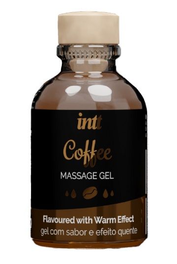 Массажный гель с согревающим эффектом Coffee - 30 мл. - INTT - купить с доставкой в Воронеже