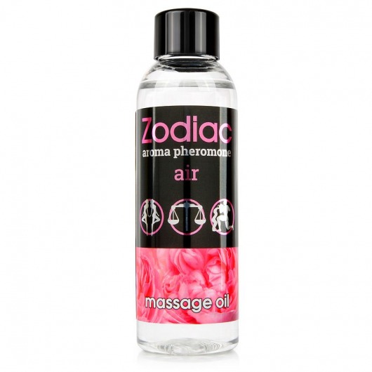 Массажное масло с феромонами ZODIAC Air - 75 мл. - Биоритм - купить с доставкой в Воронеже
