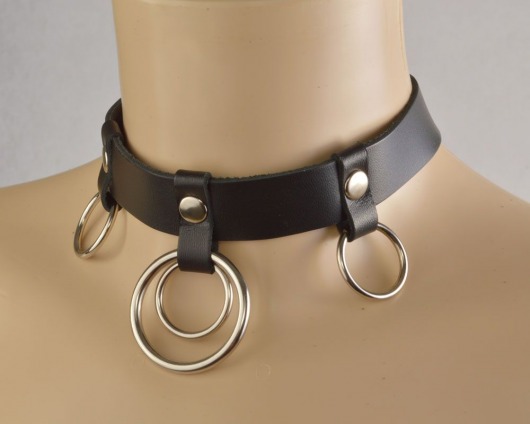 Черный чокер  Квадро - Sitabella - купить с доставкой в Воронеже