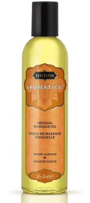 Массажное масло с миндальным ароматом Sweet Almond - 236 мл. - Kama Sutra - купить с доставкой в Воронеже