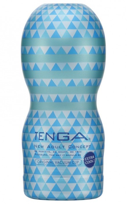 Мастурбатор с охлаждающей смазкой TENGA Original Vacuum Cup Extra Cool - Tenga - в Воронеже купить с доставкой