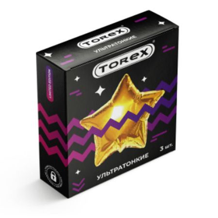 Презервативы Torex Party  Ультратонкие  - 3 шт. - Torex - купить с доставкой в Воронеже