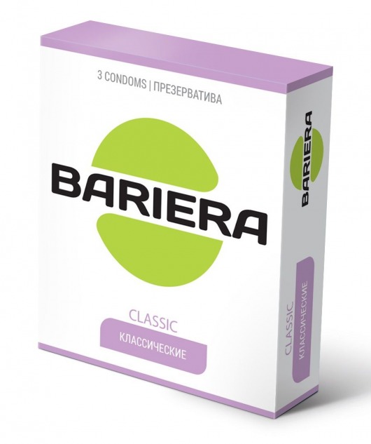 Классические презервативы Bariera Classic - 3 шт. - Bariera - купить с доставкой в Воронеже
