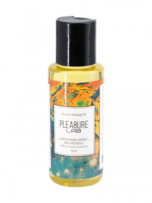 Массажное масло Pleasure Lab Hypnotic с ароматом сандала, нероли и пачули - 50 мл. - Pleasure Lab - купить с доставкой в Воронеже