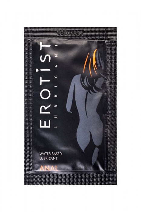 Пробник лубриканта на водной основе Erotist Anal - 4 мл. - Erotist Lubricants - купить с доставкой в Воронеже