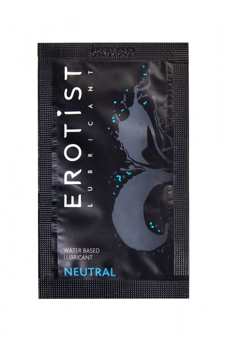 Пробник лубриканта на водной основе Erotist Neutral - 4 мл. - Erotist Lubricants - купить с доставкой в Воронеже
