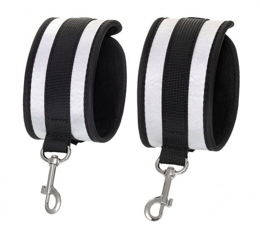 Серебристо-черные оковы Anonymo - ToyFa - купить с доставкой в Воронеже