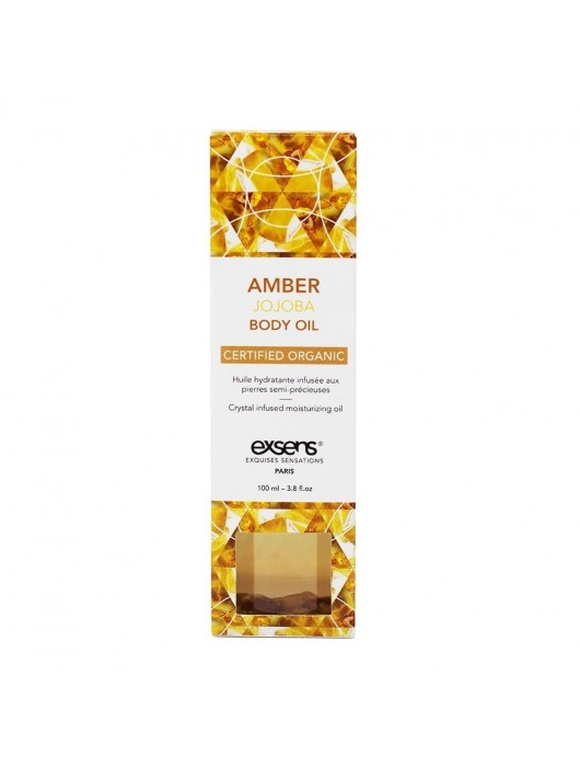 Органическое массажное масло AMBER JOJOBA - 100 мл. - Exsens - купить с доставкой в Воронеже