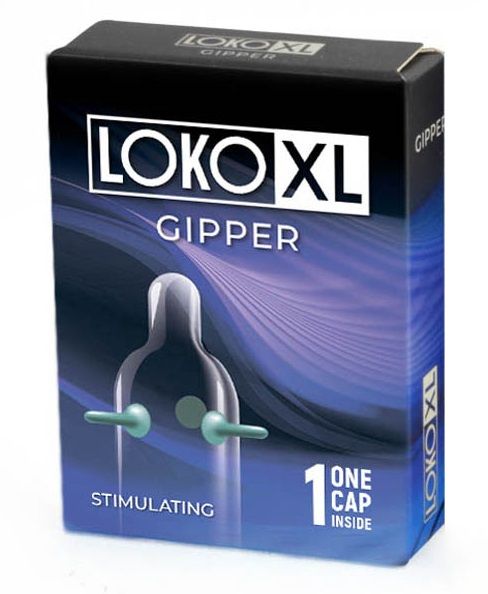 Стимулирующая насадка на пенис LOKO XL GIPPER - Sitabella - в Воронеже купить с доставкой