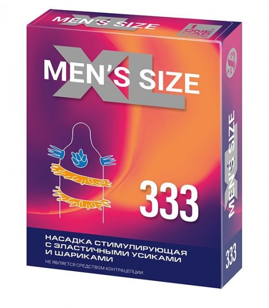 Стимулирующая насадка на пенис MEN SIZE 333 - Sitabella - в Воронеже купить с доставкой