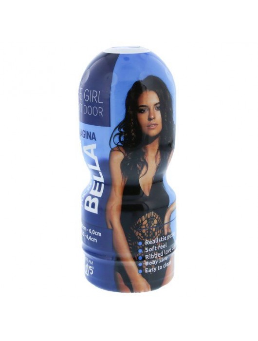 Телесный мастурбатор-вагина в тубе Bella - Dream Toys - в Воронеже купить с доставкой