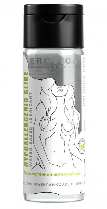 Гипоаллергенный интимный гель Hypoallergenic Glide - 200 мл. - Миагра - купить с доставкой в Воронеже