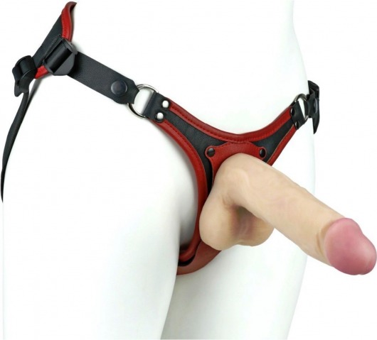 Женский пояс WOMEN Style с 3 насадками - LOVETOY (А-Полимер) - купить с доставкой в Воронеже