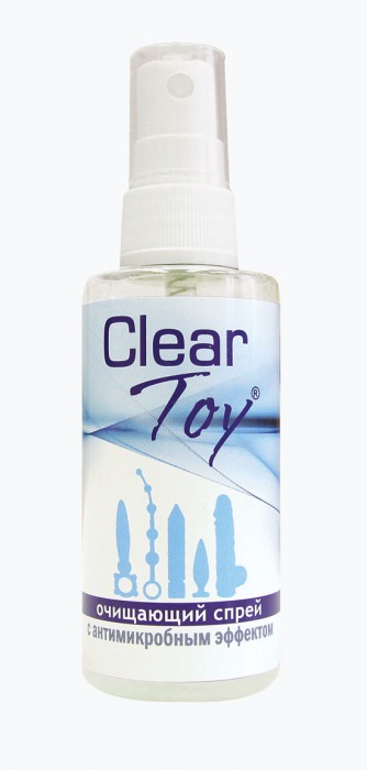 Очищающий спрей Clear Toy с антимикробным эффектом - 100 мл. - Биоритм - купить с доставкой в Воронеже