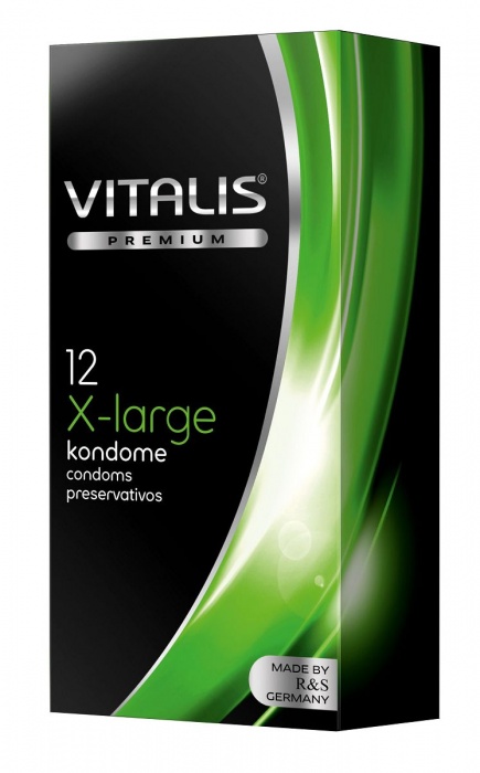 Презервативы увеличенного размера VITALIS PREMIUM x-large - 12 шт. - Vitalis - купить с доставкой в Воронеже