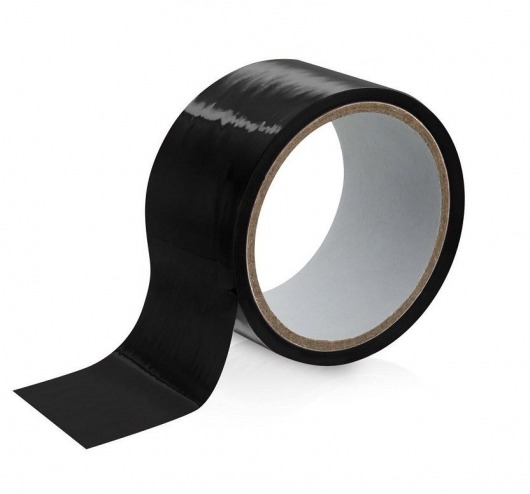 Черный скотч для фиксации - 15 м. - Fetish Tentation - купить с доставкой в Воронеже
