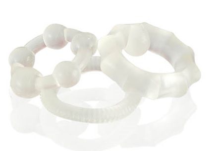 Набор из 3 прозрачных эластичных эрекционных колец - Sitabella - в Воронеже купить с доставкой