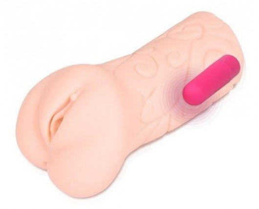 Телесный вибромастурбатор-вагина Tattoo Auto - KOKOS - в Воронеже купить с доставкой