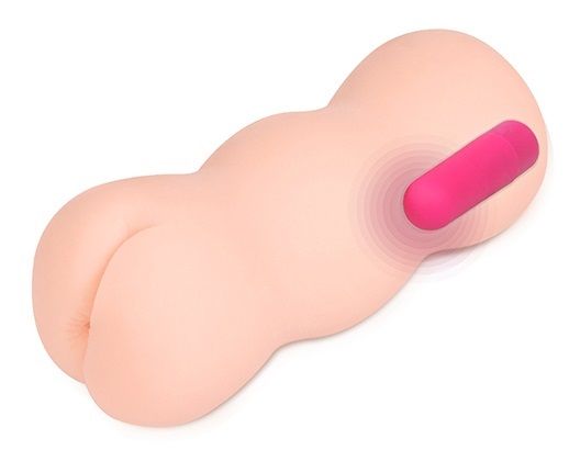 Телесный вибромастурбатор-анус TONGGGO 2 Auto - KOKOS - в Воронеже купить с доставкой