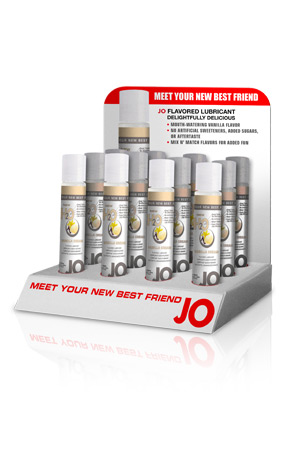 Ароматизированный лубрикант на водной основе JO Flavored Vanilla H2O - 30 мл. - System JO - купить с доставкой в Воронеже