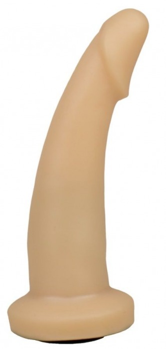 Телесная гладкая насадка Harness - 14,7 см. - LOVETOY (А-Полимер) - купить с доставкой в Воронеже