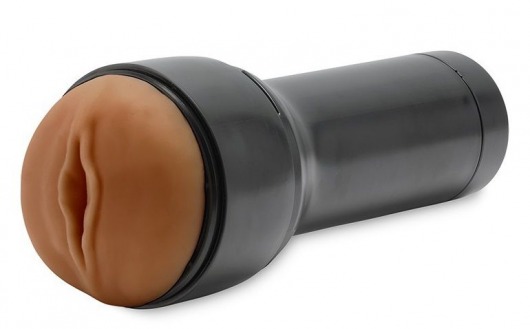 Коричневый мастурбатор-вагина Feel Stroker - Kiiroo - в Воронеже купить с доставкой