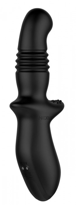 Черный вибромассажер простаты Nexus Thrust с возвратно-поступательными движениями - Nexus Range - в Воронеже купить с доставкой