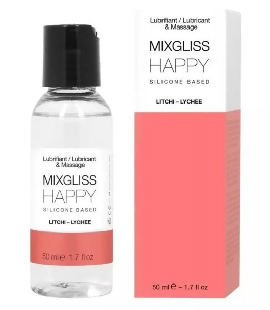 Смазка на силиконовой основе Mixgliss Happy - 50 мл. - Mixgliss - купить с доставкой в Воронеже