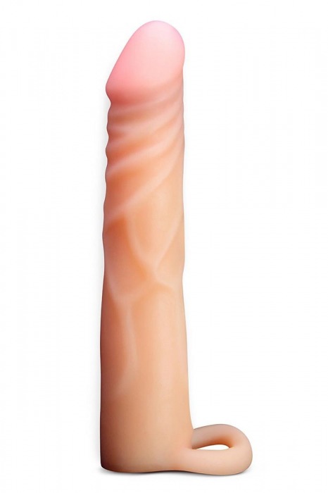 Телесная насадка на пенис Cock Xtender - 17,7 см. - Blush Novelties - в Воронеже купить с доставкой