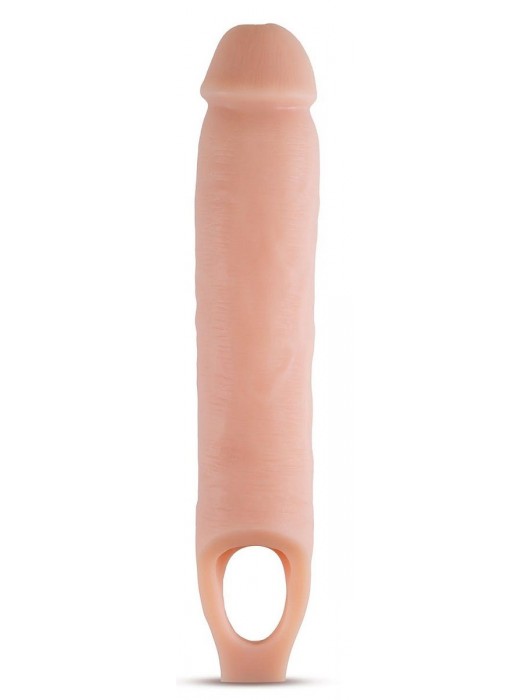 Телесная насадка на пенис 11.5 Inch Cock Sheath Penis Extender - 29,2 см. - Blush Novelties - в Воронеже купить с доставкой