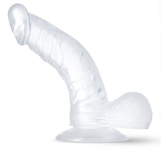 Прозрачный фаллоимитатор-реалистик Sparkle - 16,5 см. - Blush Novelties