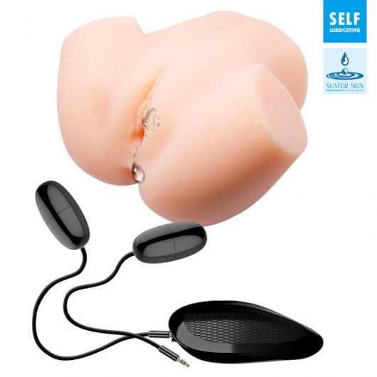 Телесный мастурбатор с 2 тоннелями Dual Vagina and Ass Veronica - Baile - в Воронеже купить с доставкой