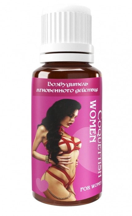 Возбудитель мгновенного действия Coquettish Women - 30 мл. - Миагра - купить с доставкой в Воронеже