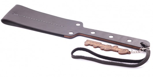 Гладкий мягкий удлиненный пэддл с заклепками - 32 см. - Crazy Handmade - купить с доставкой в Воронеже