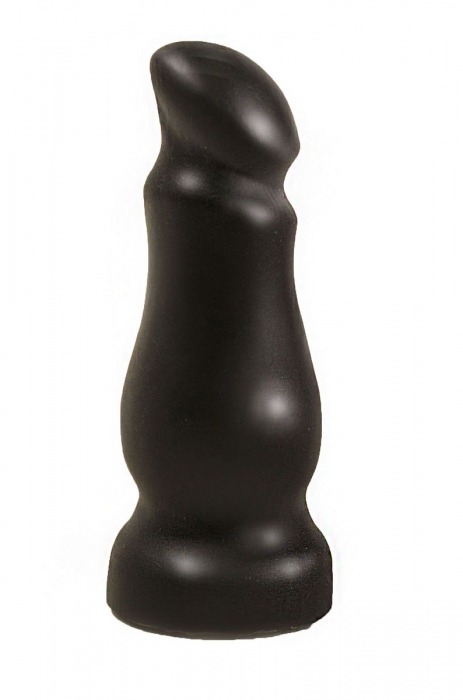Чёрный массажёр простаты с приплюснутой головкой - 13 см. - LOVETOY (А-Полимер) - в Воронеже купить с доставкой