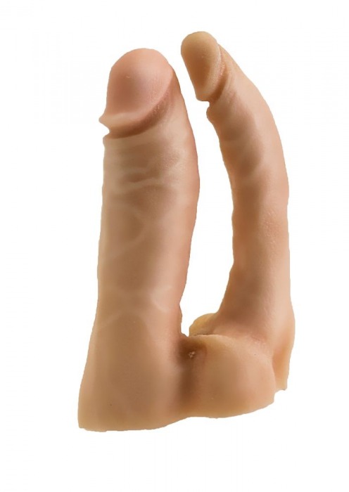 Двойная насадка для страпона Харнесс - 15 см. - LOVETOY (А-Полимер) - купить с доставкой в Воронеже