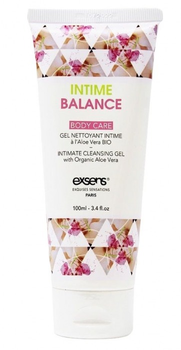 Интимный очищающий гель Intime Balance - 100 мл. - Exsens - купить с доставкой в Воронеже
